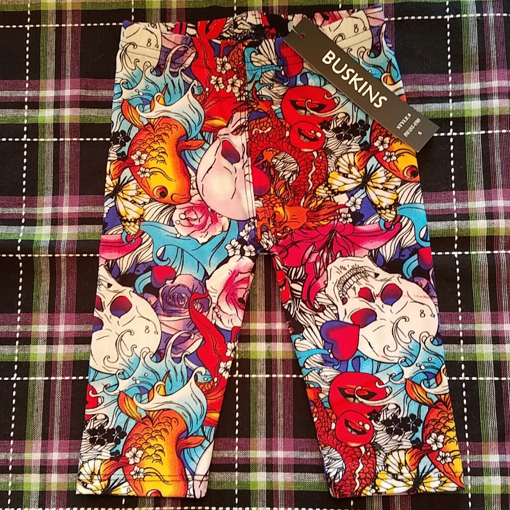 Infant Baby 0-12M Halloween Leggings Ed Hardy NWT